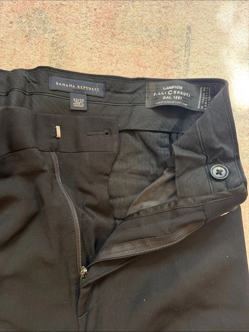 Banana Republic Black Men's Dress Pants